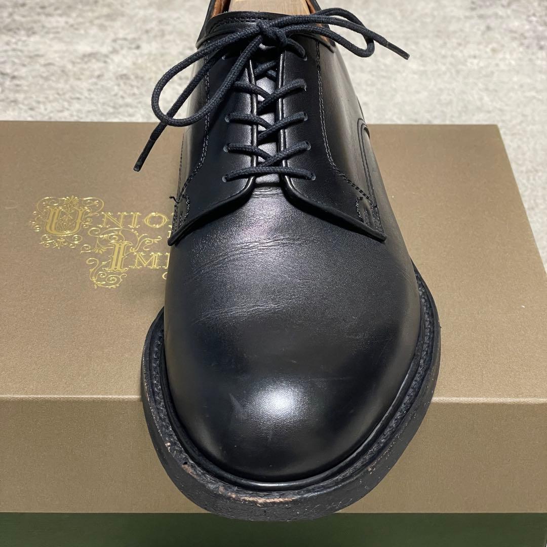 7 1/2 外羽根式プレーントゥ 撥水なめし革