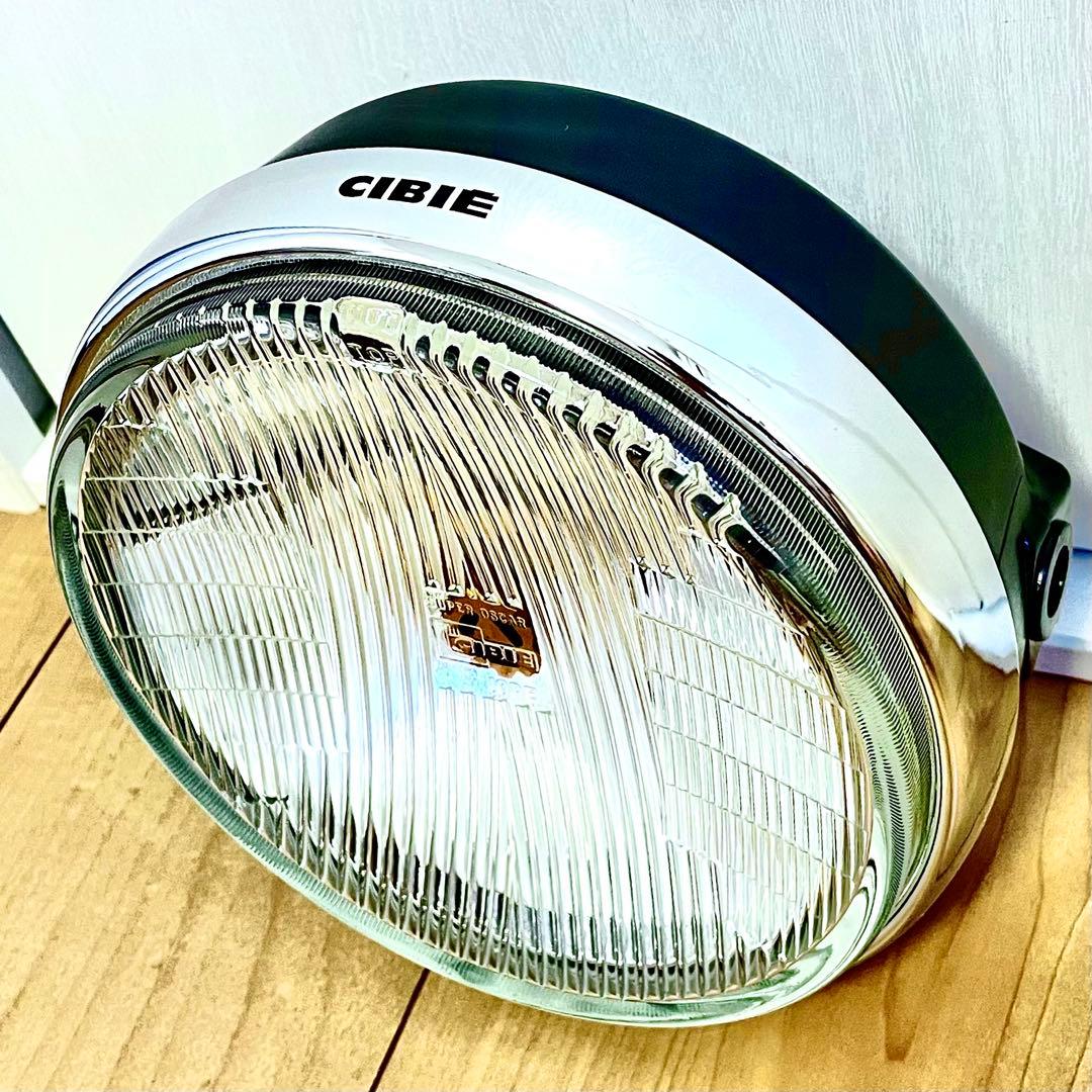 シビエ 160π凹みレンズ 当時物 CIBIE シビエ 凹み ヘッドライト 160φ