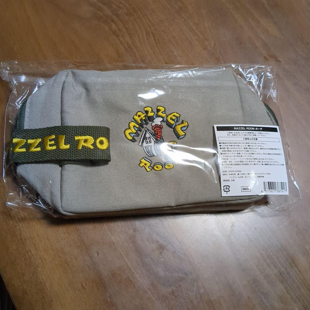 MAZZEL まぜべや 刺繍ワッペン付きポーチ - メルカリ