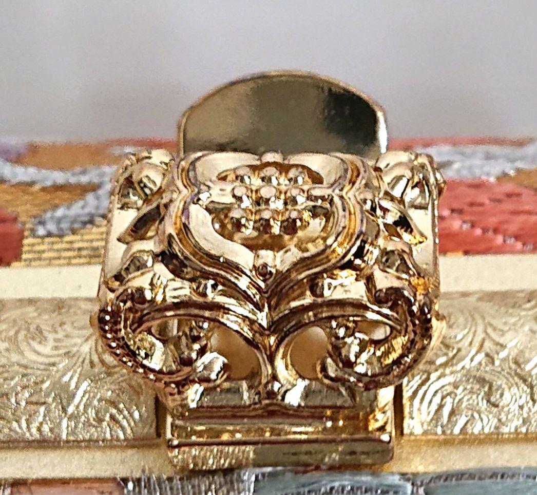 和装用バッグと草履セット 鈴乃屋 西陣織バッグ 本革草履