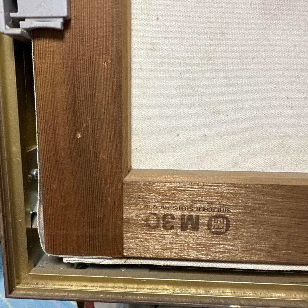 花の絵画　Ｍ30大型サイズ　肉筆　油彩　キャンバス画　インテリア　静物画