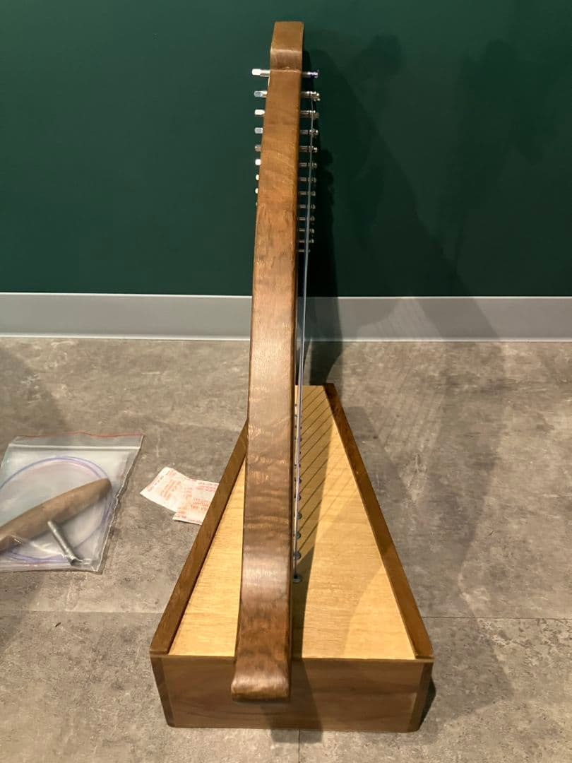 【ベビーハープ　12弦】アンティーク