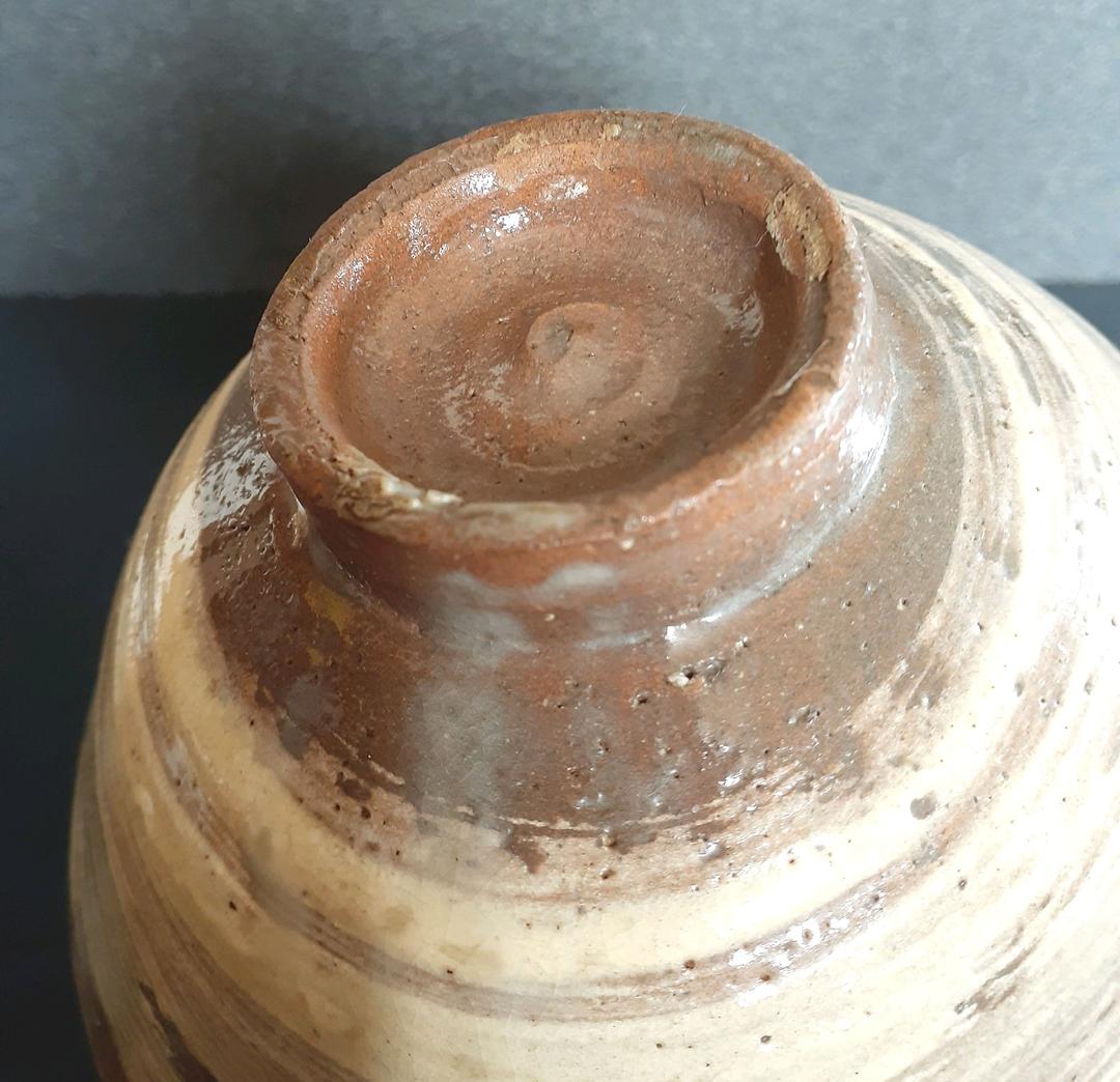 本物保証！】朝鮮古美術 朝鮮古陶磁器 古玩 李朝花三島 刷毛目 茶碗 茶道具