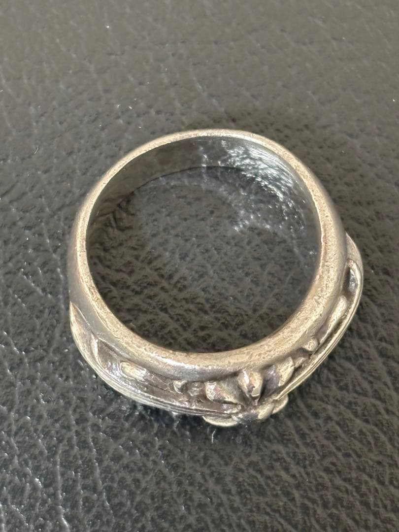 クロムハーツ　フローラルクロスリング　18号