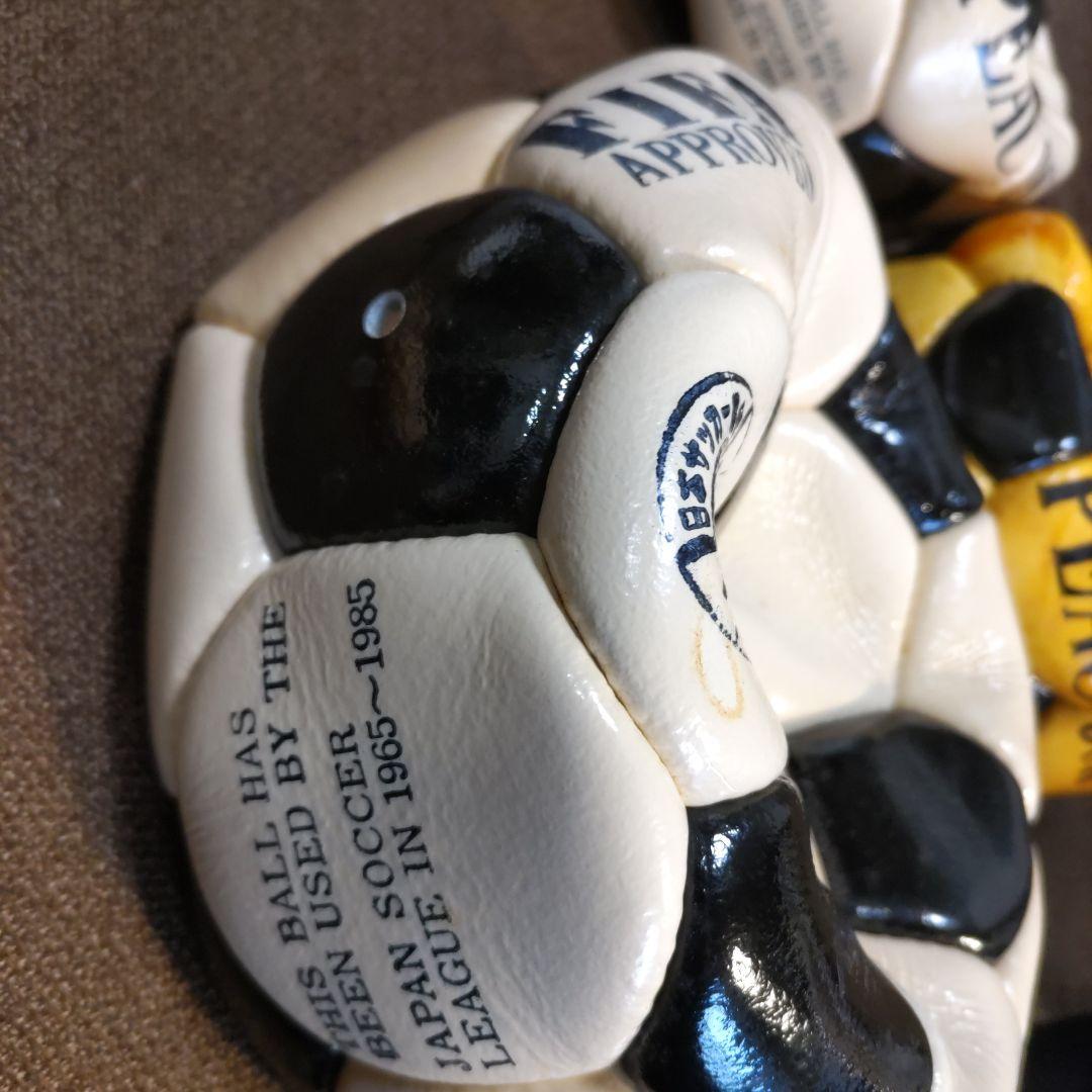 昭和レトロヴィンテージ品 ピ−コックサッカーボール JFA5号公認球