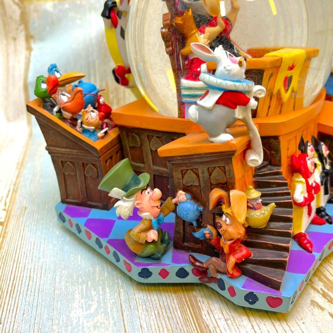 ふしぎの国のアリス フィギュア★スノーグローブ オルゴール