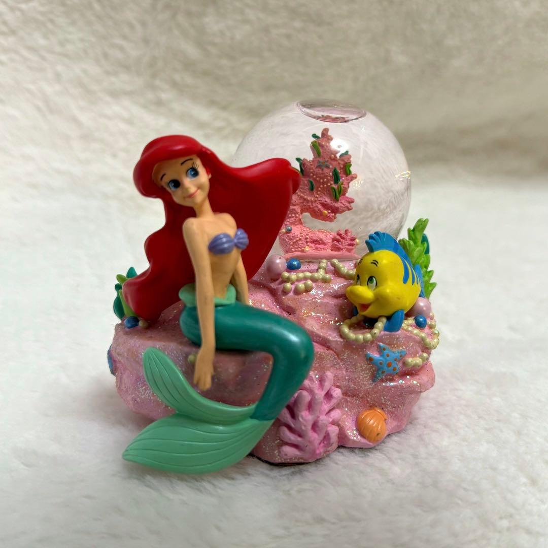 ディズニーストアアリエルリトルマーメイド スノードームスノーグローブ