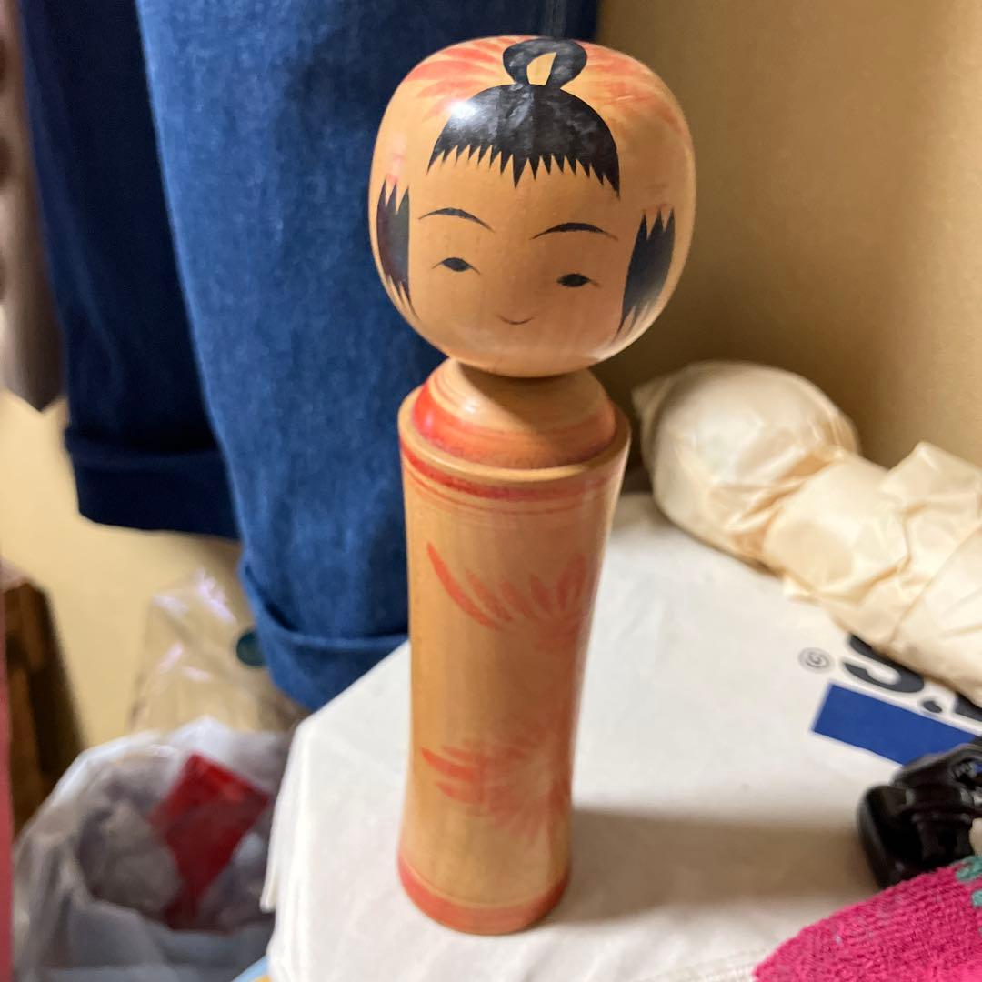 昭和レトロこけし 秋山忠男 こけし 鳴子こけし 秋山忠市 | Kokeshi