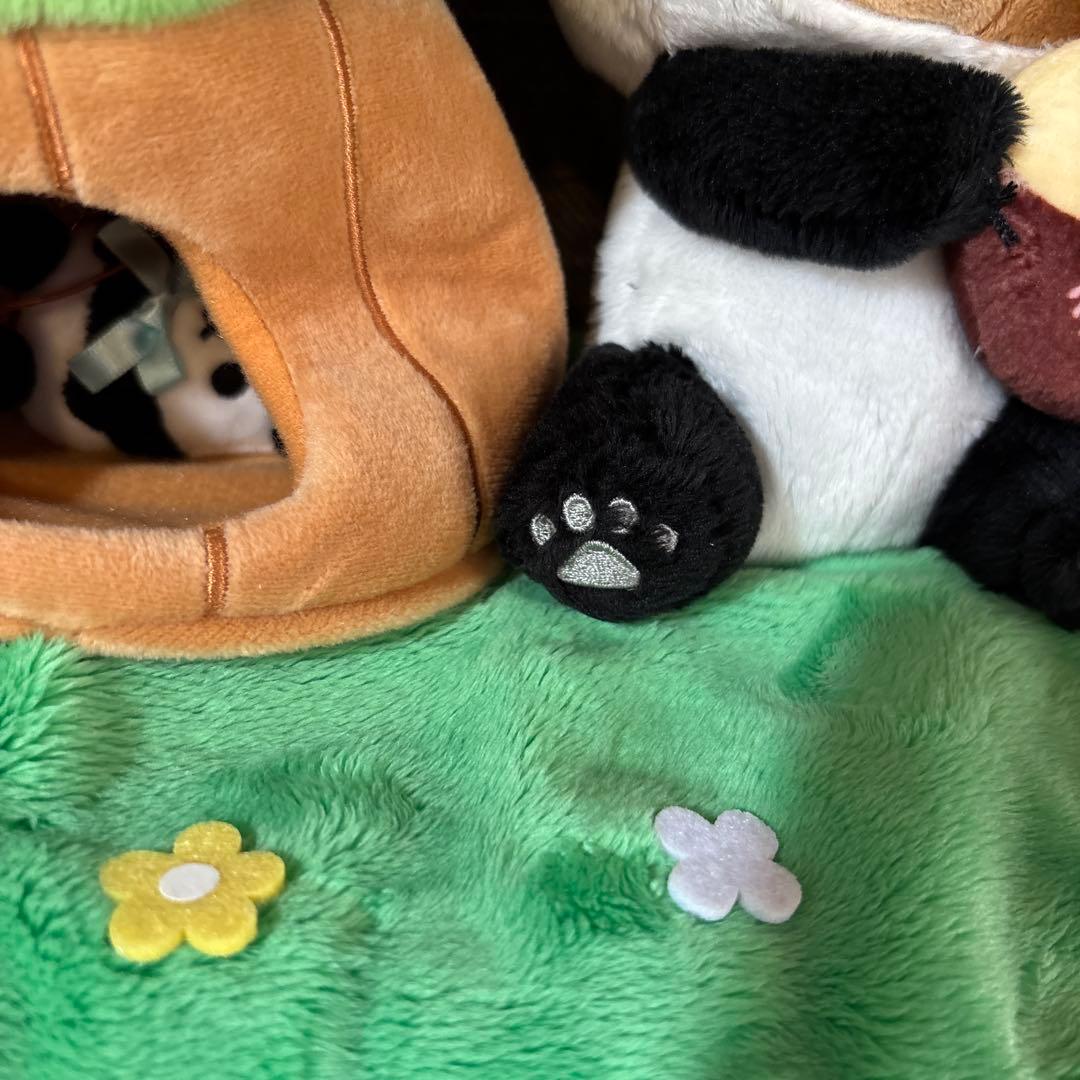 リラックマ スペシャルぬいぐるみ　コリラックマ キイロイトリ　パンダ