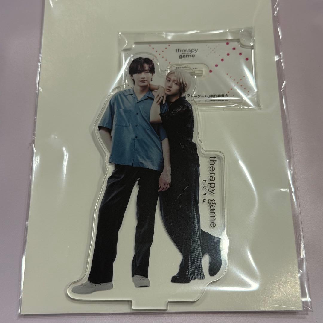 セラピーゲーム アクリルスタンドペア NAOYA 冨田侑暉-ショップ激安