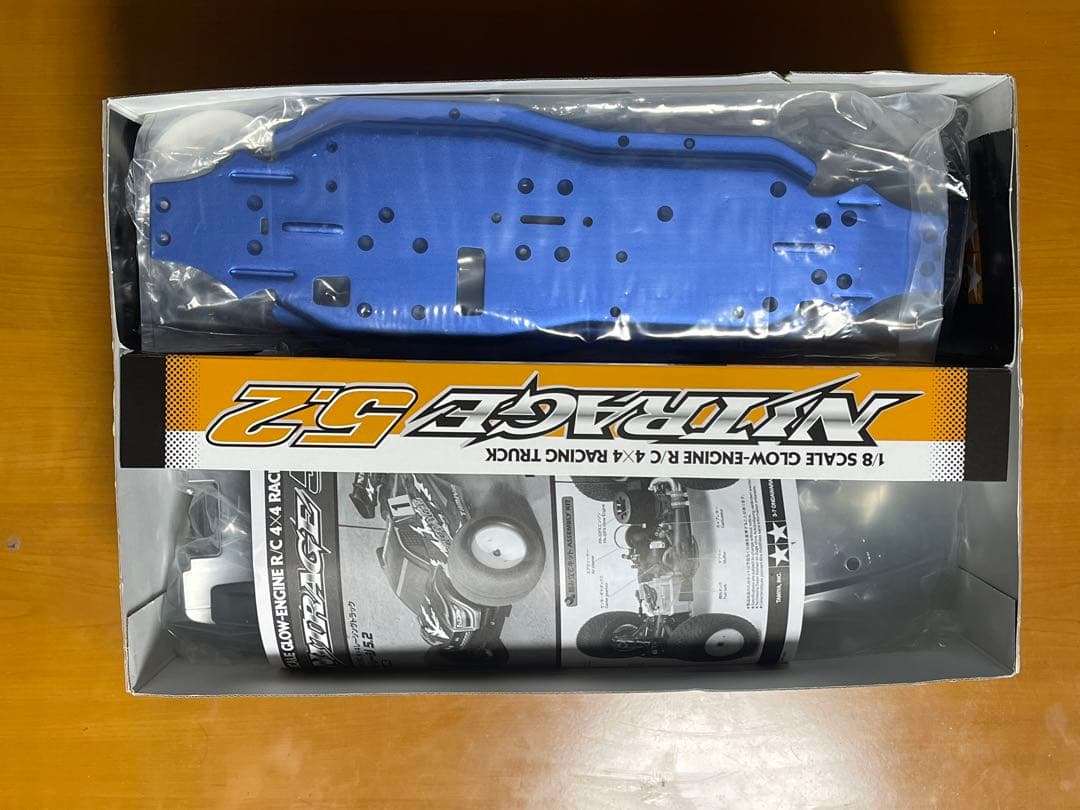 タミヤ エンジンRCカー 1/8 RCEナイトレージ5.2 組み立てキット - メルカリ