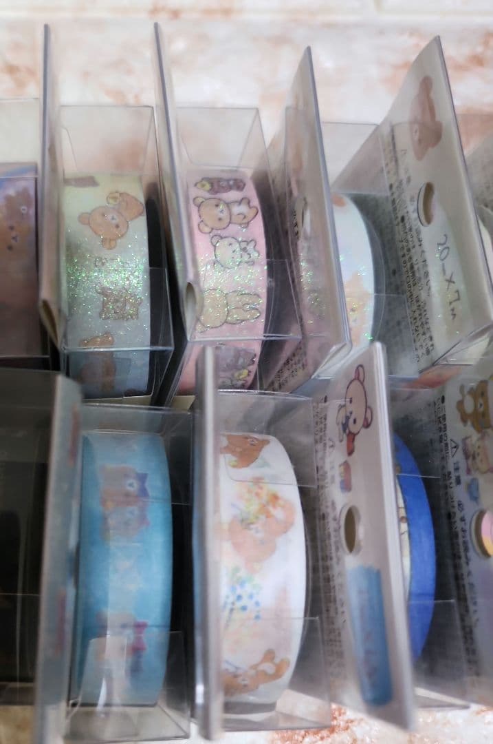 リラックマ マステ まとめ ラメ ダイカット ネコ キイロイトリ