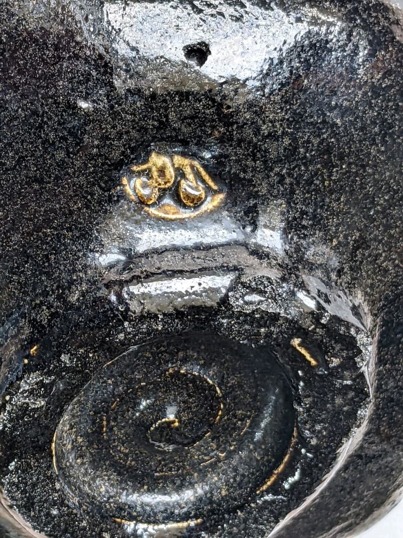 ♢茶道具 黒楽茶碗 抹茶碗 美術工芸品 アンティーク 骨董品 コレクション