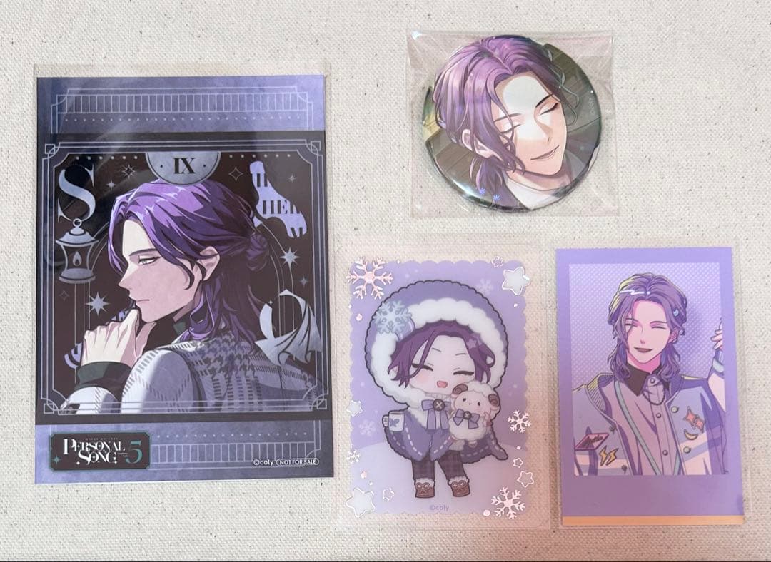 ブレマイ ブレイクマイケース 隠岐谷誓 缶バッジ カード Dreamy Jam