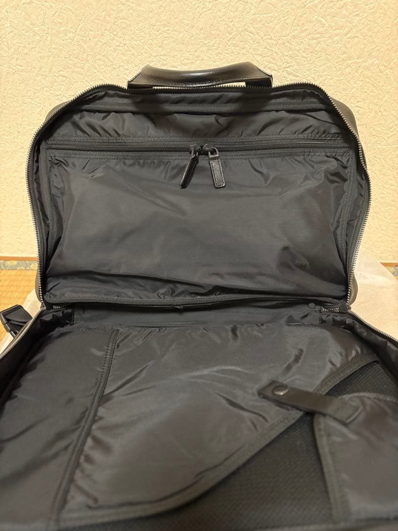 【美品】BRIEFING 【限定品】LEATHER TRINITY LINER