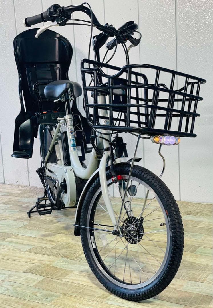 3148ブリヂストン8.7アンペア子供乗せ 電動アシスト自転車 3148
