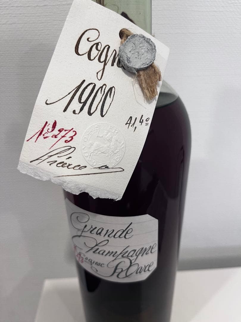未開封・値下げ】レロー1900 レア・グラン・シャンパーニュ・コニャック
