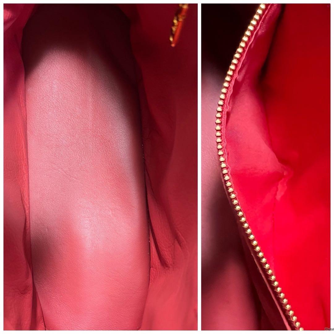 【美品】KWANPEN クワンペン/オーストリッチ/ゴールド金具/ハンドバッグ