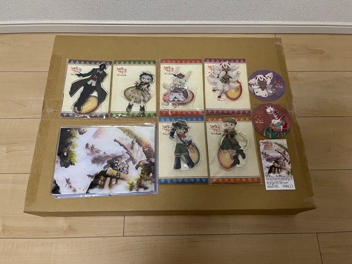 メイドインアビス つくしあきひと先生直筆サイン入りアクリルアート