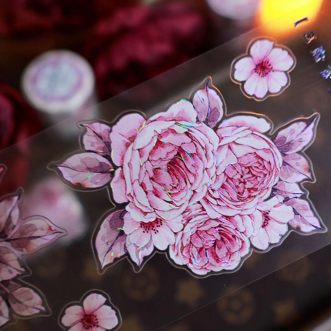 繁花文创《红颜旧》海外マスキングテープ　マステ 【2656】