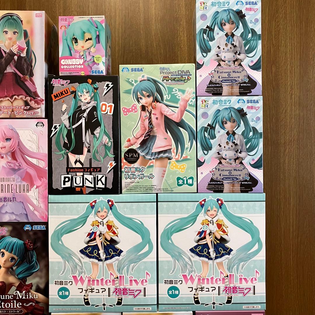 33個セット】初音ミク プライズフィギュア まとめ売り