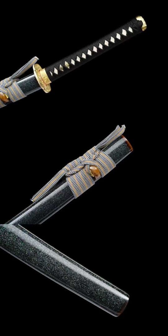 【空一面の星】古兵器 刀装具 日本刀　模造刀 居合刀 武士道 鑑賞用 美術刀