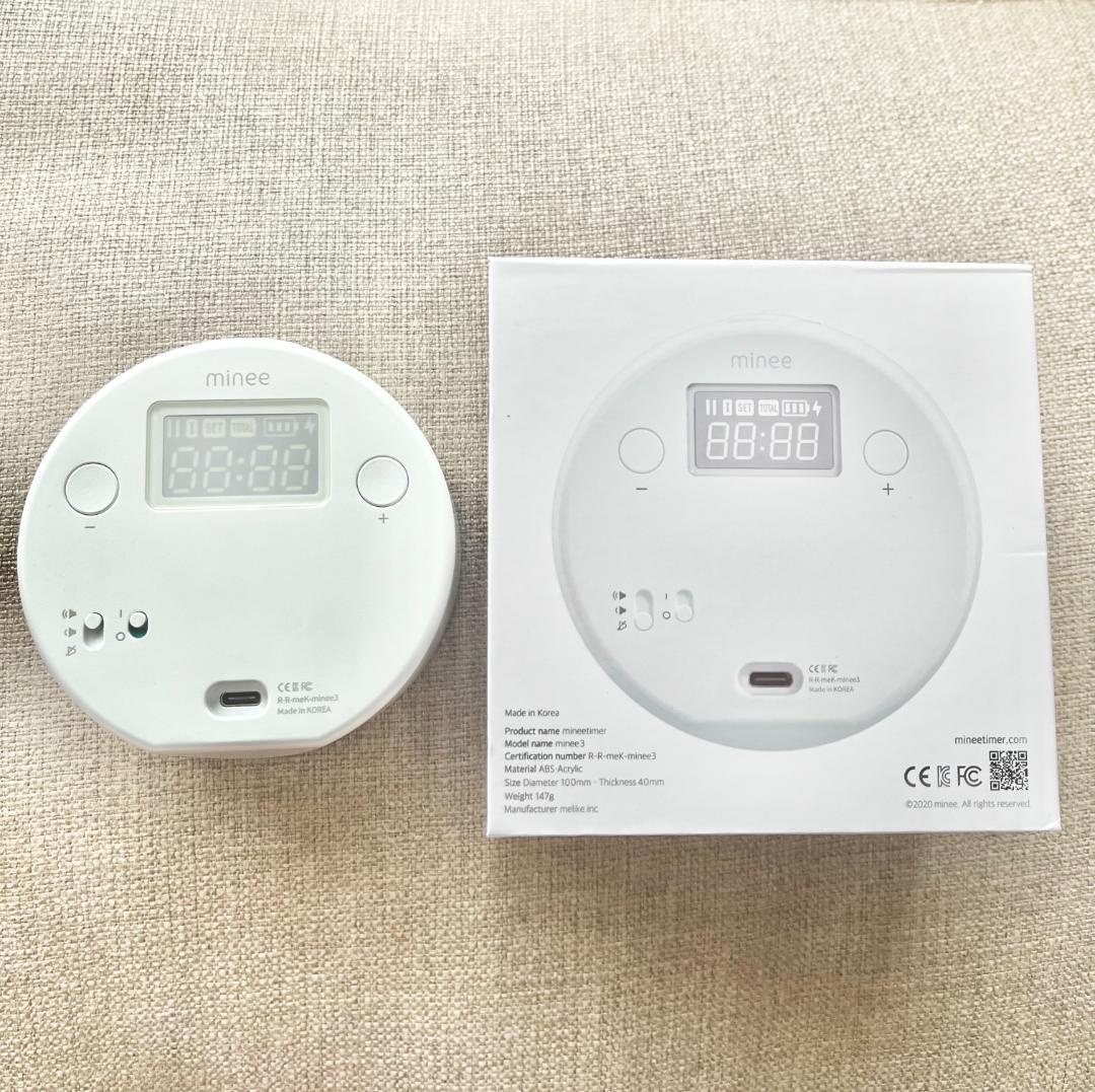 minee3 マイニータイマー minee timer Indie Pink