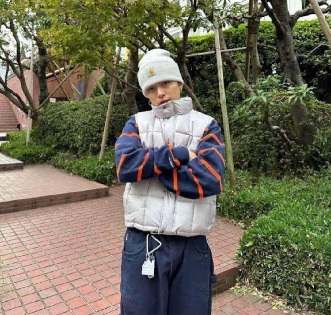 BLESS U ブレスユー ダウンベスト かつき着用