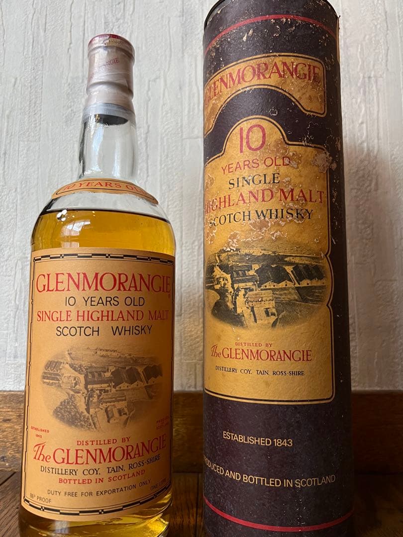 未開封未開栓】グレンモーレンジ 10年 スコッチウイスキー 洋酒 未開栓