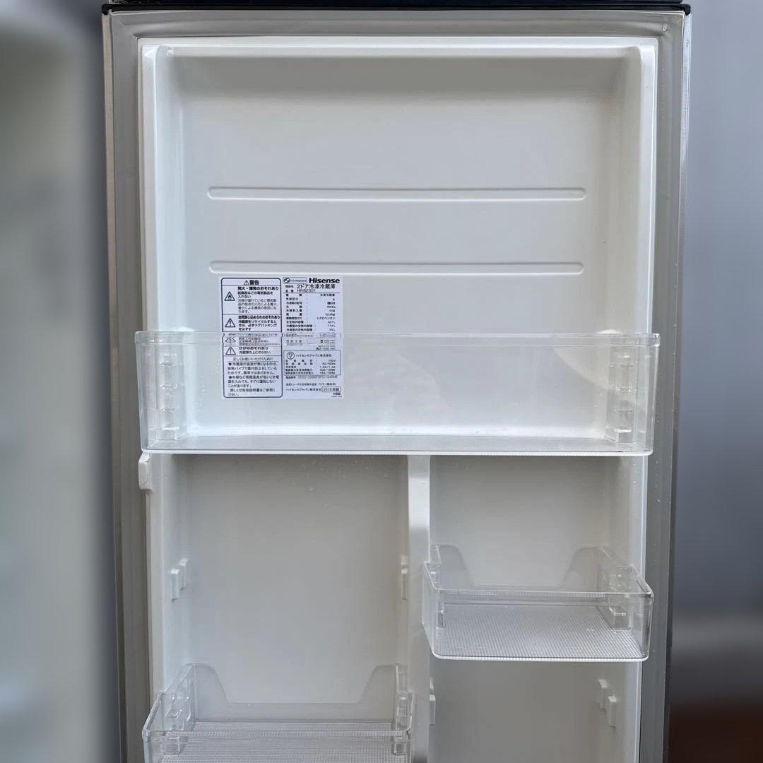 送料込 Hisense 冷蔵庫 227L スリム大容量 鏡面 省エネタイプ
