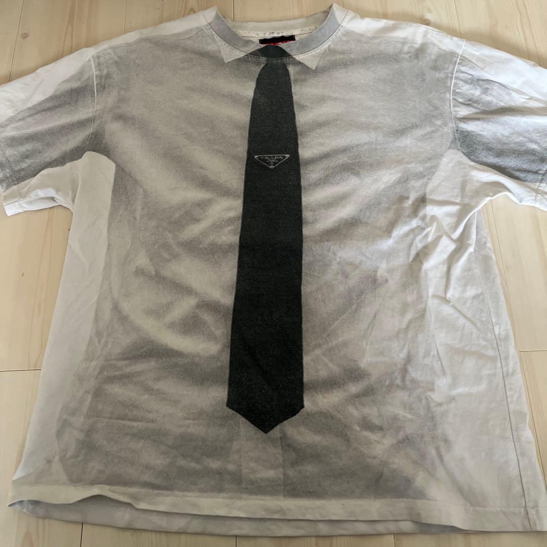 FTI lil london ネクタイプリント Tシャツ LIL-LONDON (tie shirt) – FUCKTHISINDUSTRY2008