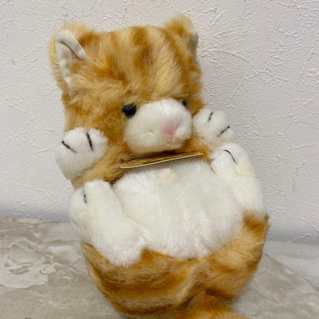 希少 新品 ファースト社 猫 ねこ ぬいぐるみ いたずら天使 昭和レトロ