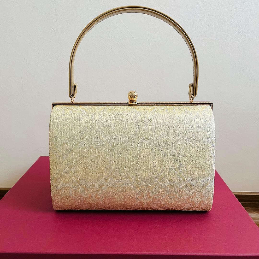 【美品】礼装用草履バッグ　結婚式　黒留袖 フォーマル　M.Lサイズ