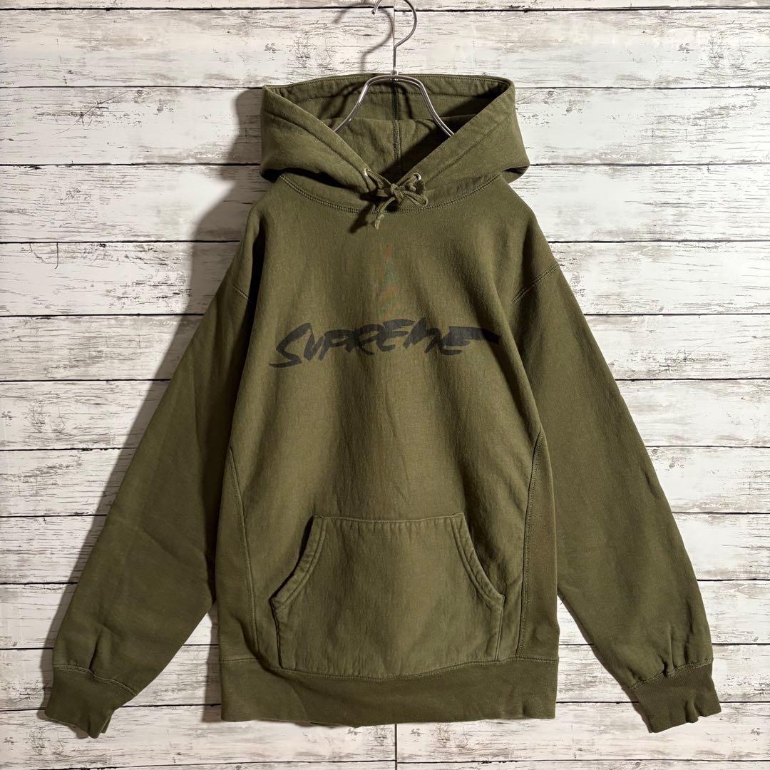 【激シブ】Supreme Futura Logo Pullover パーカー M