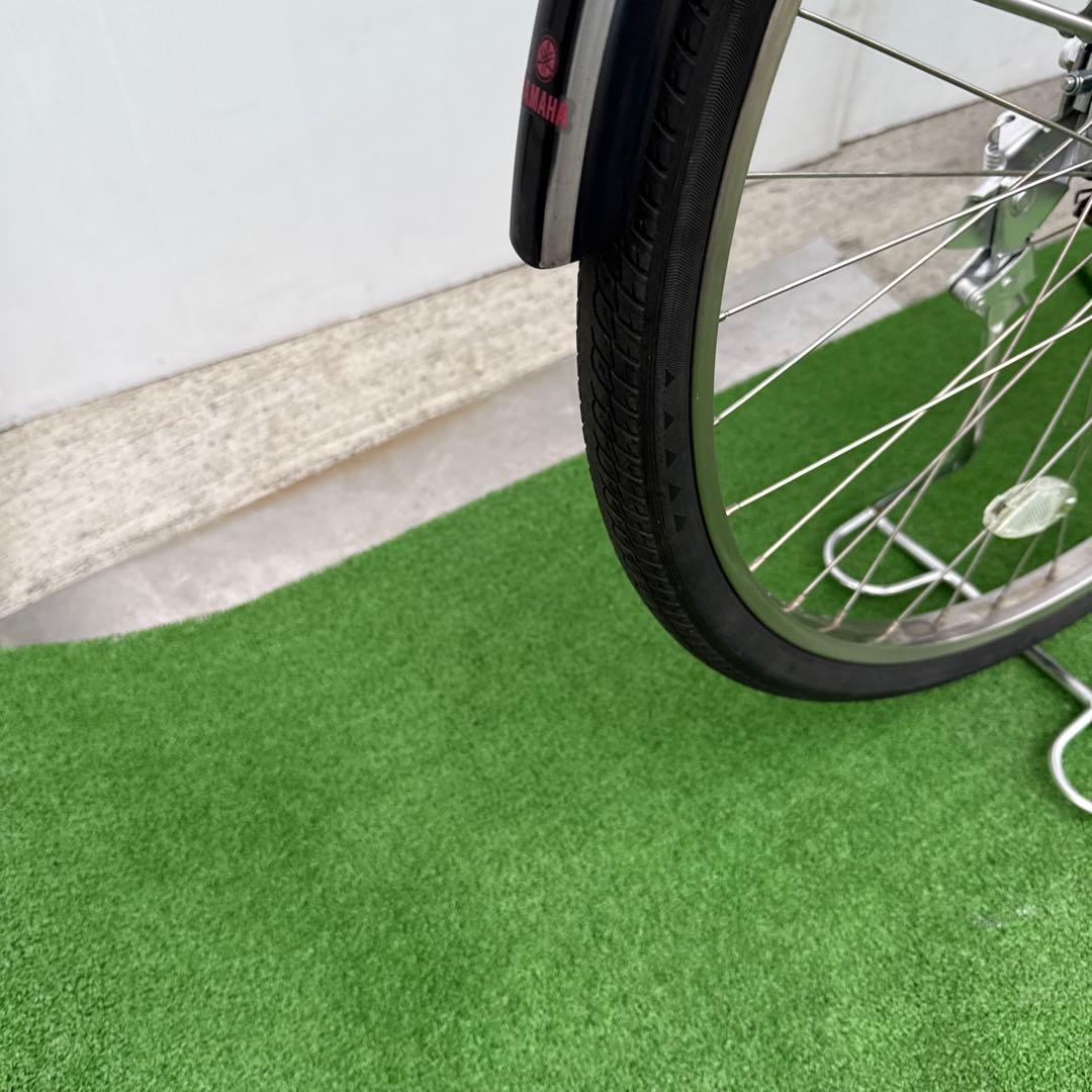 YAMAHAヤマハ電動アシスト自転車26インチ 12.3Ah ブルー