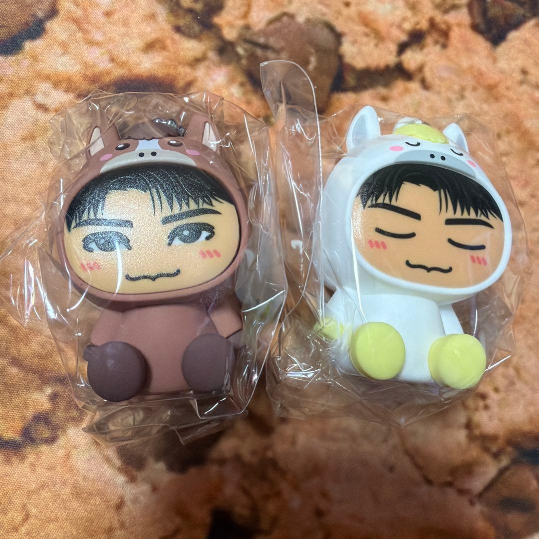 即決⭕️ 無言⭕️ エイロン 着ぐるみキーホルダー 午 TJBB