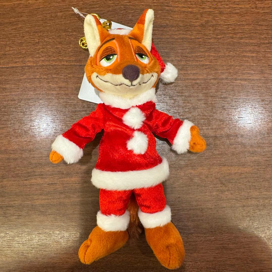 ディズニー ニック クリスマスコスチューム キーチェーン ぬいぐるみ