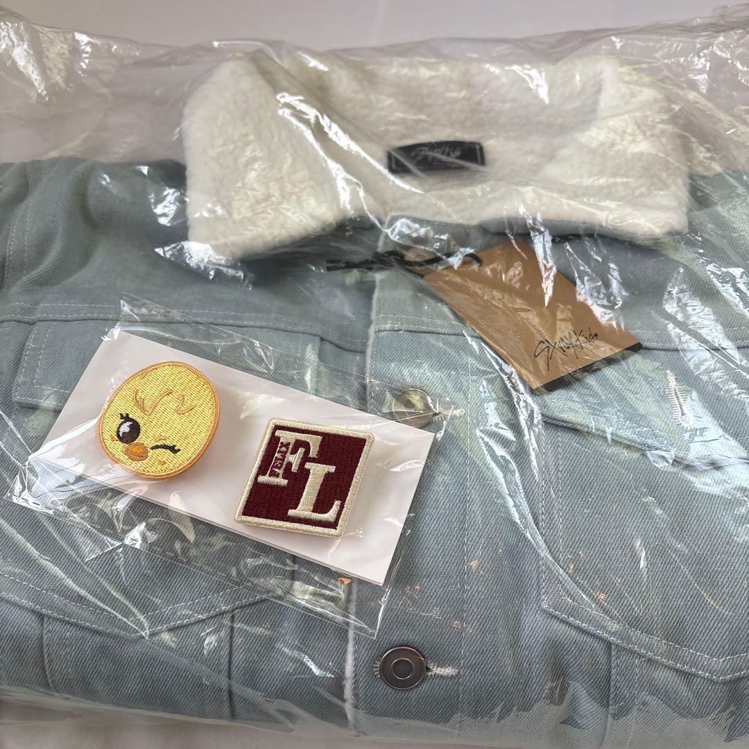 Stray Kids フィリックスプロデュースデニムジャケット ライトブルー