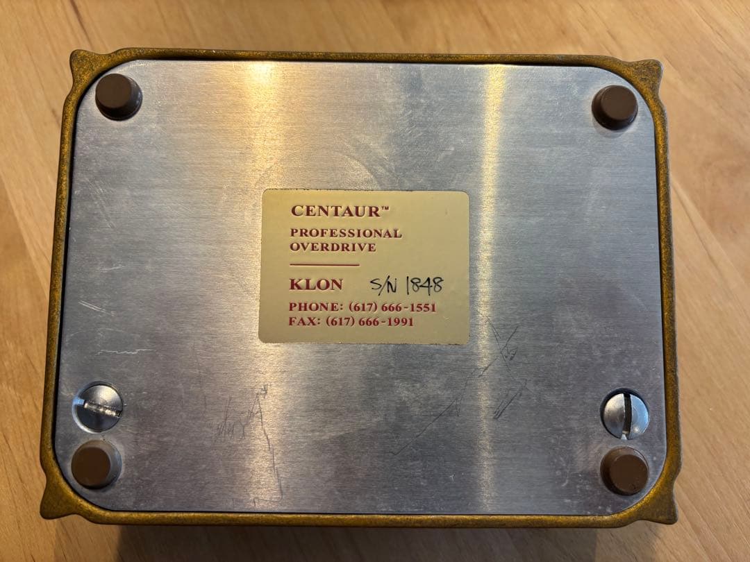 KLON CENTAURA Gold Short tail （正箱付き）