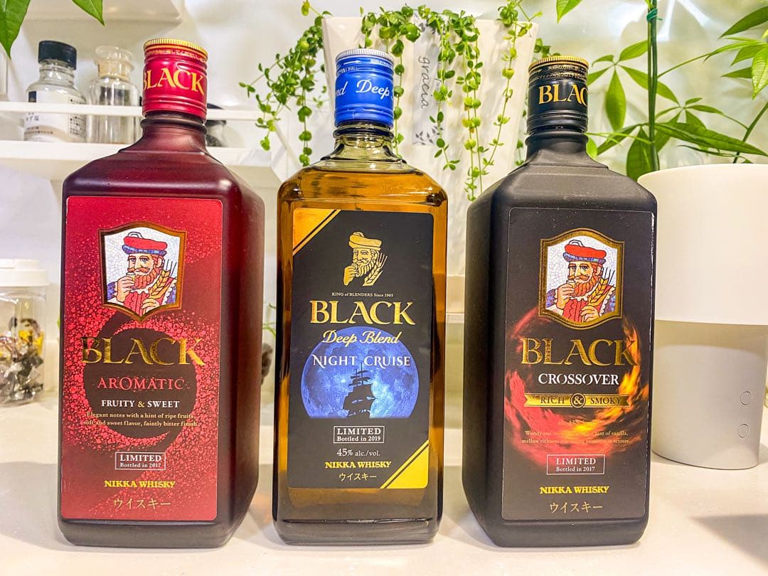 希少終売BLACK NIKKA ブラックニッカブラックダンディ