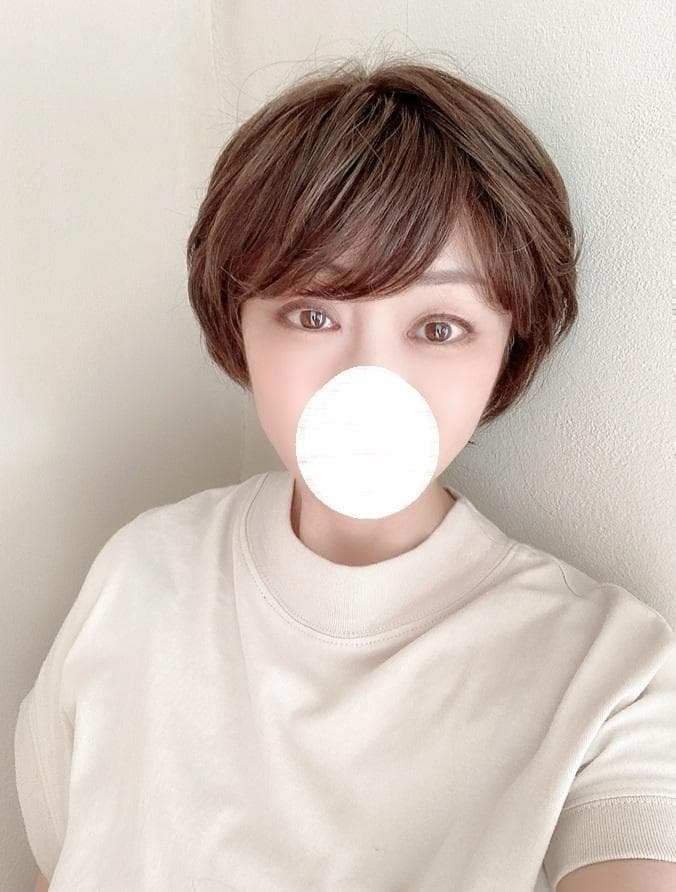 らむね　ジュリアオージェ　人毛MIX　クレバーショート　ナチュラルブラウン