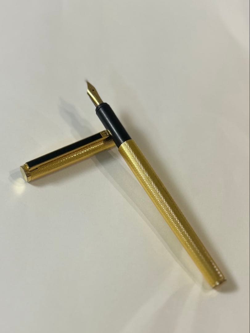 dunhill 万年筆 ジェムラインチタンコート