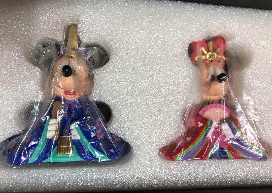 【未使用品】東京ディズニーリゾート公式　ひな人形　ミッキー ＆ミニー