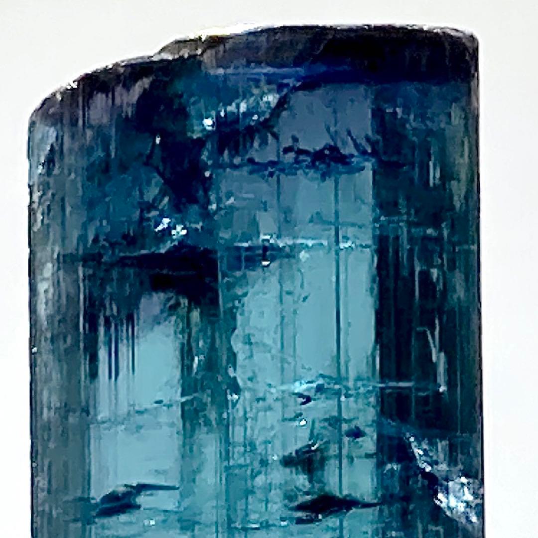 インディゴライト トルマリン 原石 鉱物標本 天然石 350 - メルカリ