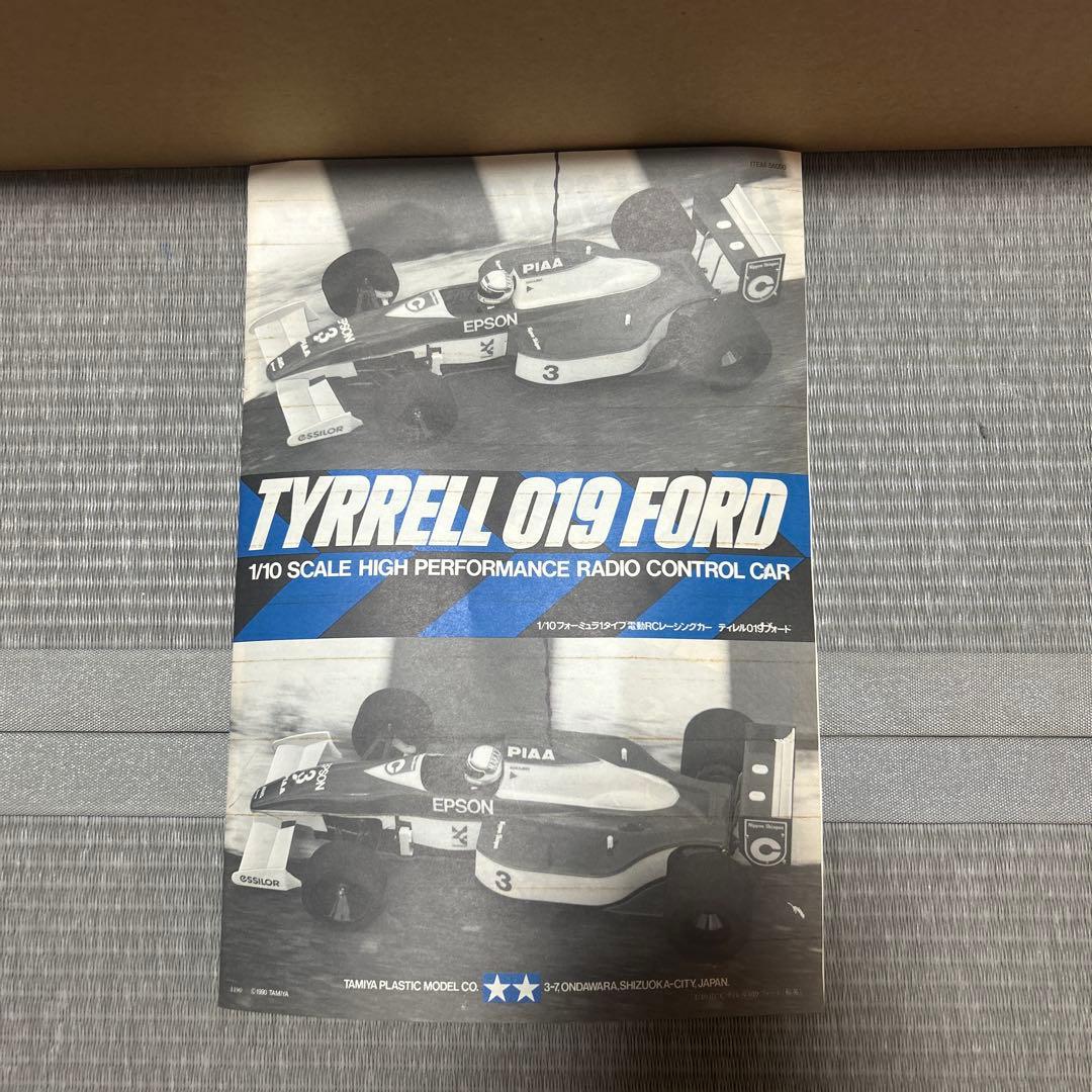 当時物レア タミヤ ラジコン ティレル019 フォード 1/10 - メルカリ