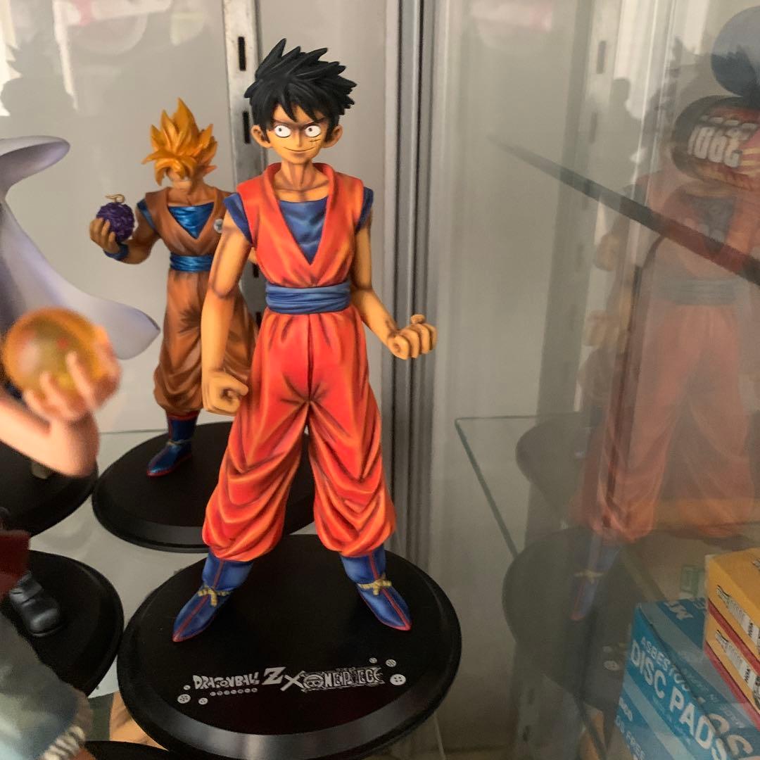 ドラゴンボール×ワンピースリペイントコラボフィギュアセット