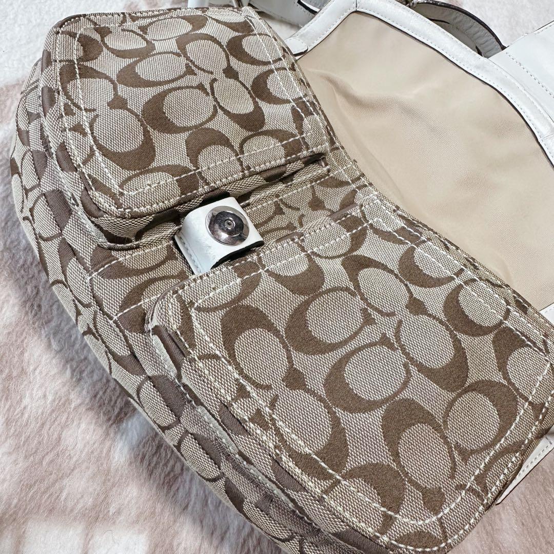 バッグ COACH SOHO signature oneshoulder bag y2k