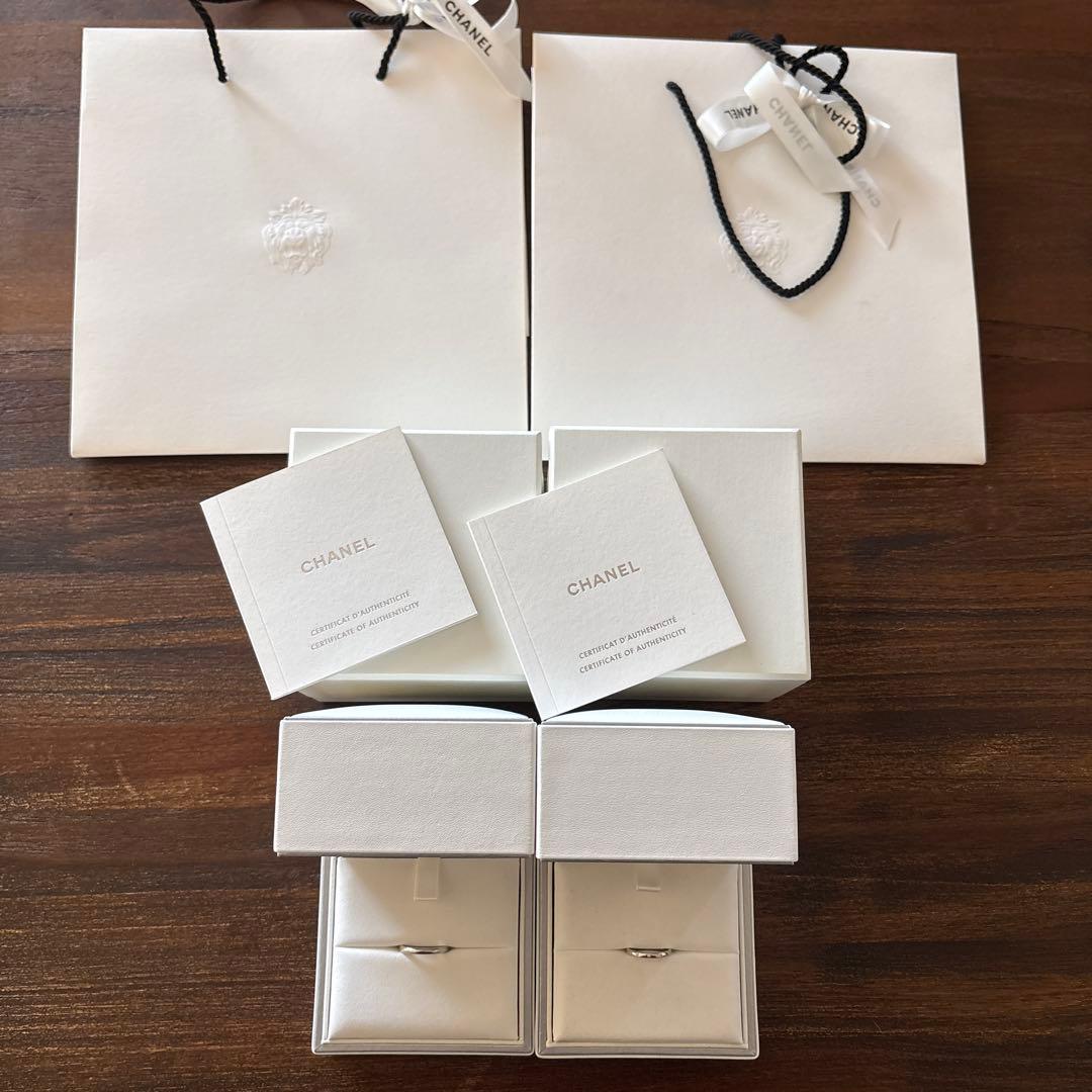 hyde666　CHANEL マリッジリングセット 付属品完備