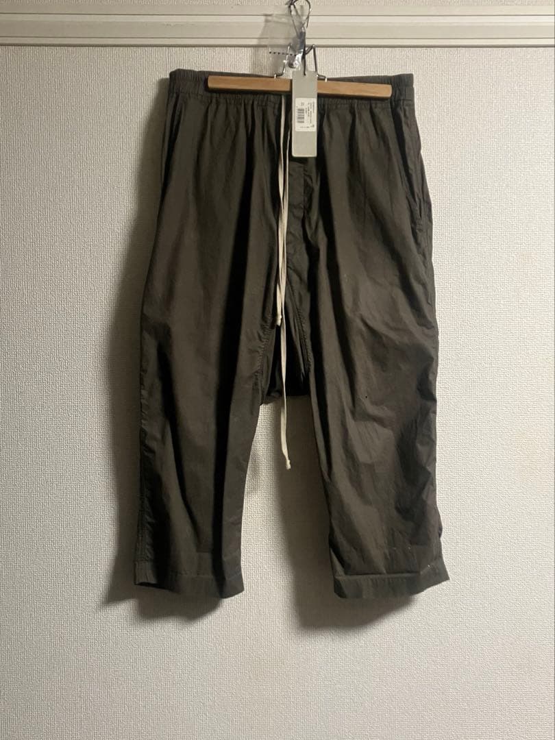 rickowens クロップドサルエルパンツ　ダークダスト rickowens クロップドサルエルパンツ ダークダスト rickowens