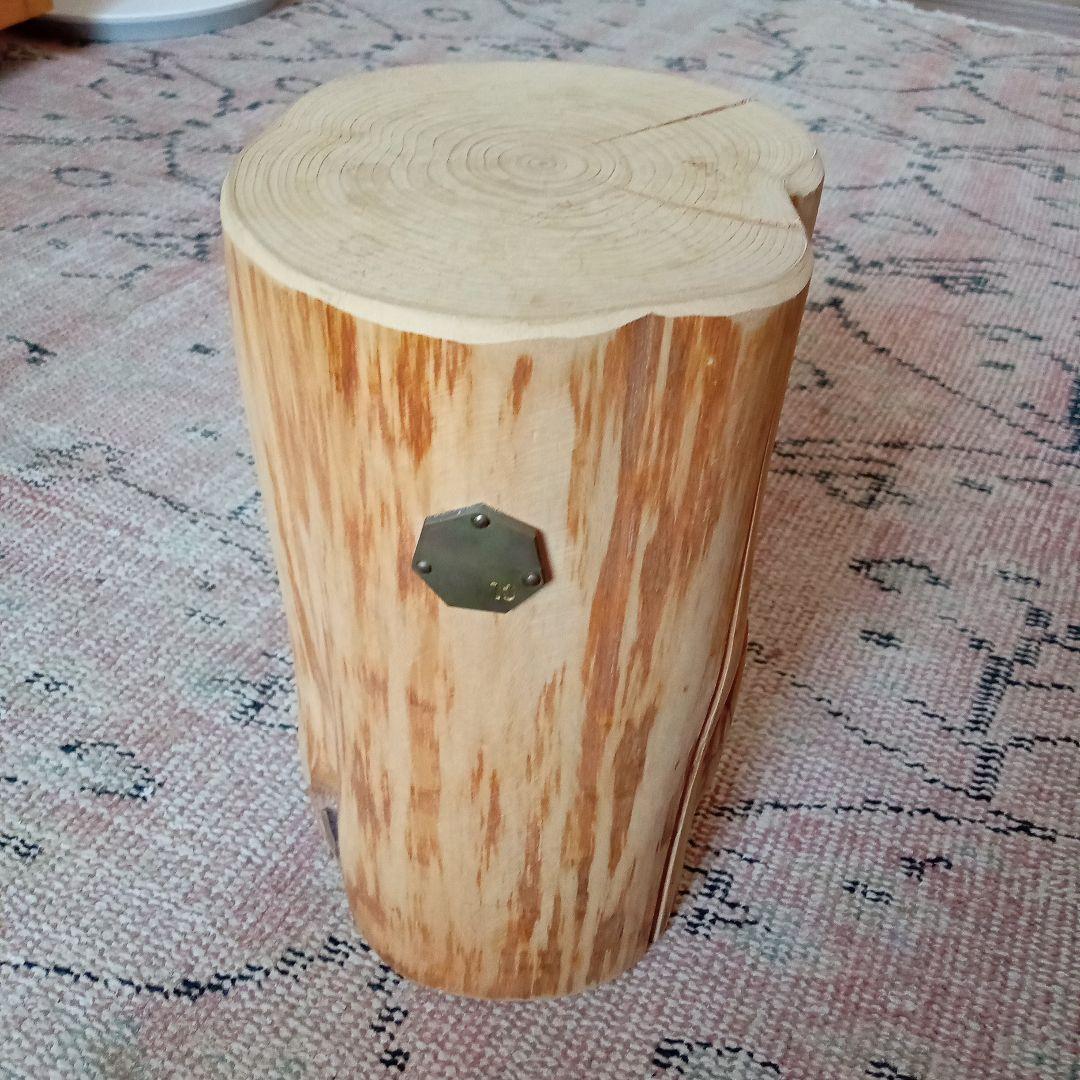 Cul de Sac カルデサック 青森ヒバ スツール 丸太 丸太 インテリア